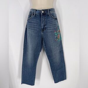 Sam Edelman Embroidered Jeans (B35)